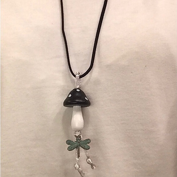 Mushroom Necklace - Picture 3 of 7